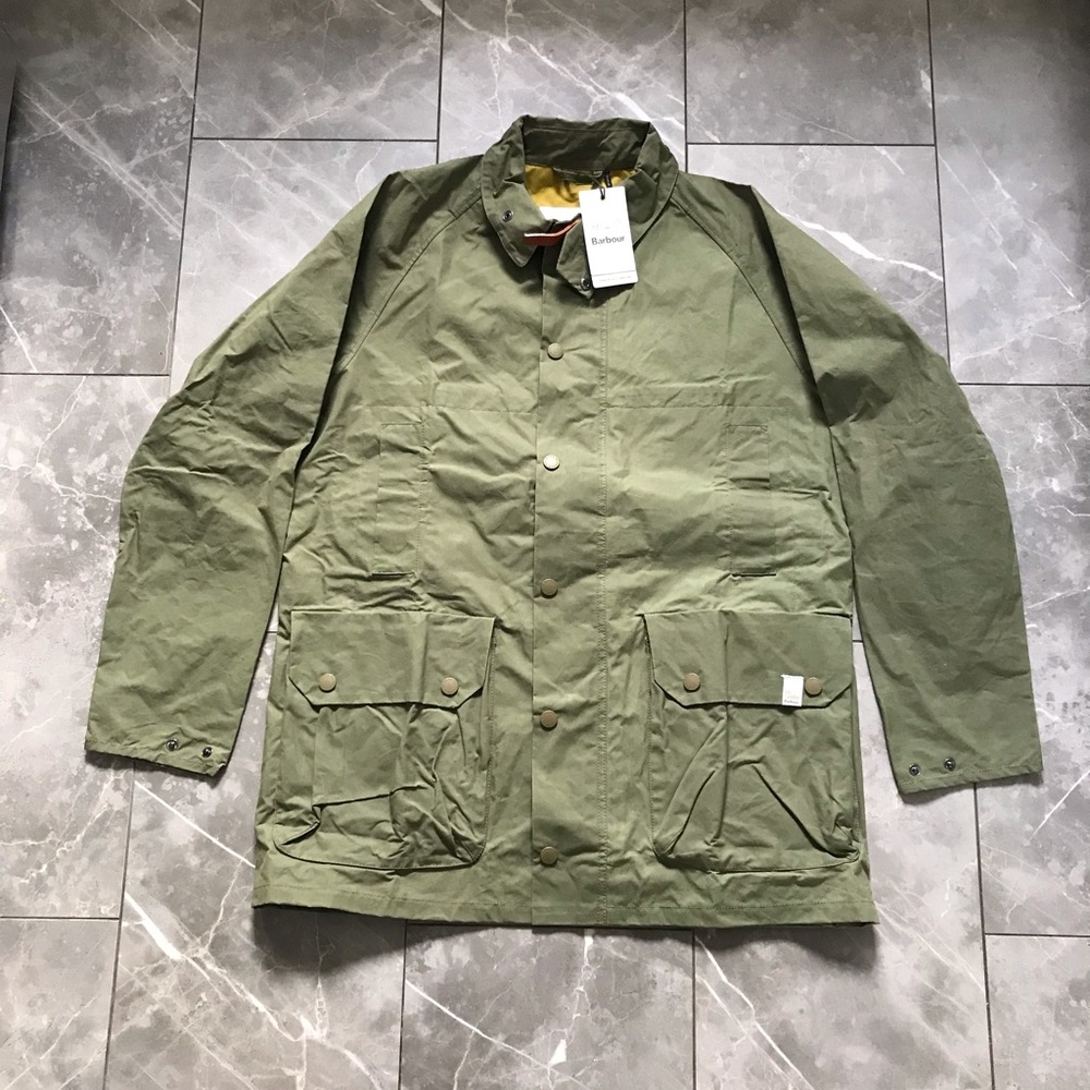 Barbour Back Casual Waxed Cotton Jacket - Barbour x Ally Capellino - NWT